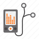 audio, device, earphones, listen, mp, music, player