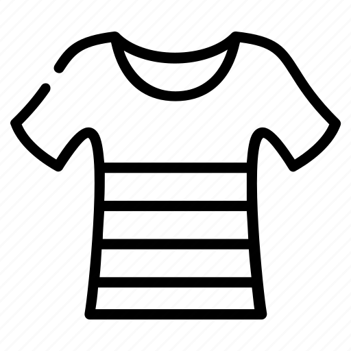 Tee, sports shirt, apparel, cloth, garment icon - Download on Iconfinder