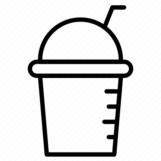 Straw, milk, cup, drink icon - Download on Iconfinder