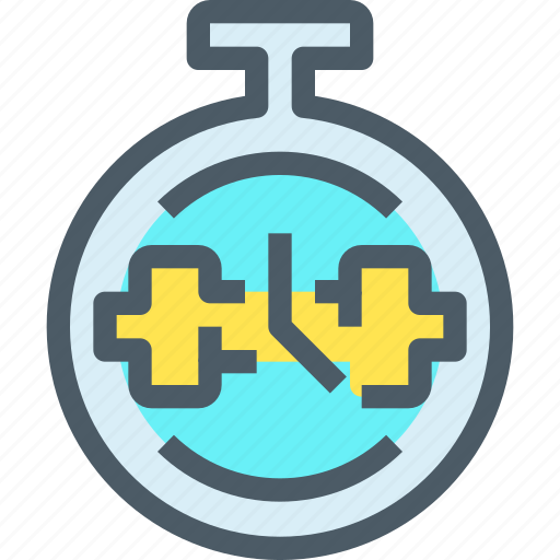 Cardio, fitness, gym, health, time, timer, weight icon - Download on Iconfinder
