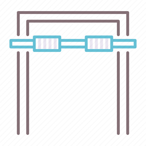 Bar, door, exercise, pullup icon - Download on Iconfinder