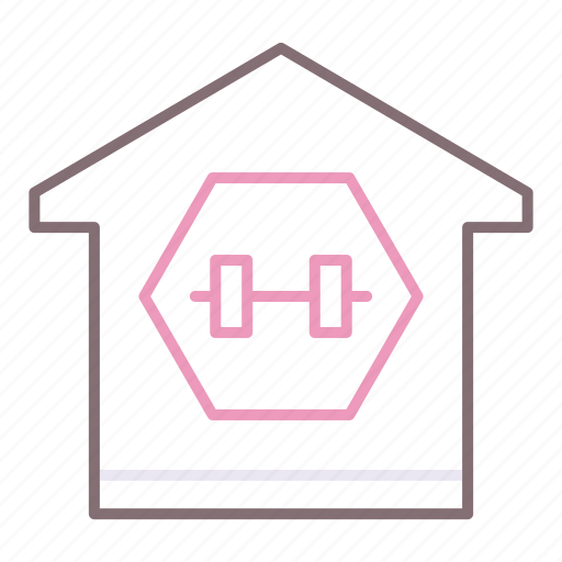 Download Fitness Gym Home House Icon Download On Iconfinder