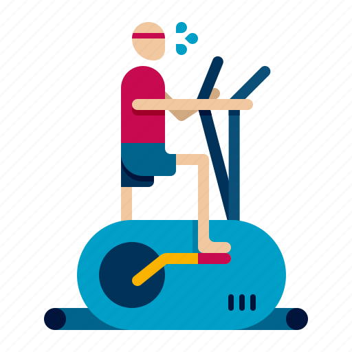 Elliptical, excercise, workout icon - Download on Iconfinder
