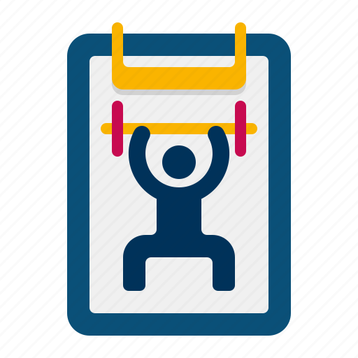Fitness, health, program, workout icon - Download on Iconfinder