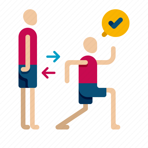 Excercise, lunges, moves icon - Download on Iconfinder