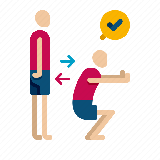 Fitness, sport, squats icon - Download on Iconfinder