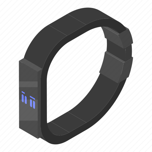 Bracelet, business, cartoon, isometric, medical, pulse, smart icon - Download on Iconfinder