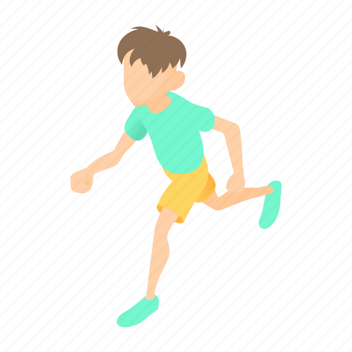 Athlete, cartoon, exercise, run, runner, speed, sport icon - Download on Iconfinder