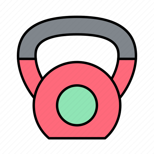Fitness, health, kettlebells, gym icon - Download on Iconfinder