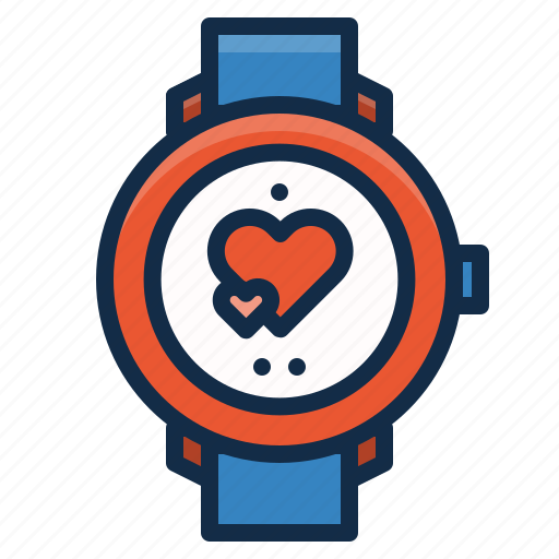 Equipment, fitness, heart, rate, sport, watch, workout icon - Download on Iconfinder
