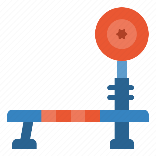 Barbell, bench, equipment, fitness, gym, sport, workout icon - Download on Iconfinder