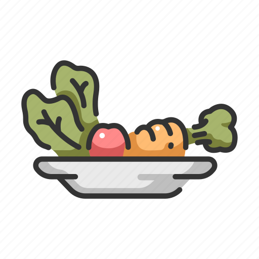 Diet, food, healthy, organic, vegan, vegetables, vegetarian icon - Download on Iconfinder