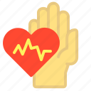 cardiac, hand, heart, pulse, rate, sport