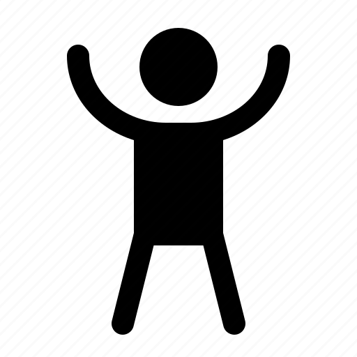 Arm, exercise, man, position, stand, up icon - Download on Iconfinder
