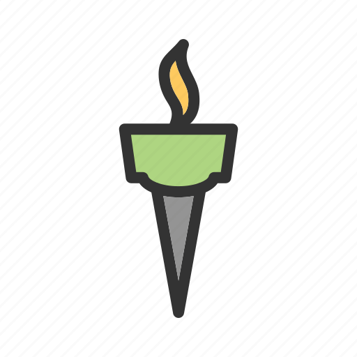 Athlete, flame, olympic, olympics, shadow, sport, torch icon - Download on Iconfinder