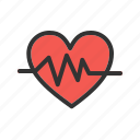 cardiology, health, heart, heartbeat, line, monitor, rate