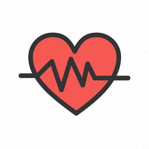 Cardiology, health, heart, heartbeat, line, monitor, rate icon - Download on Iconfinder