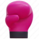boxing, glove, fight, punch, sport, fitness, 3d