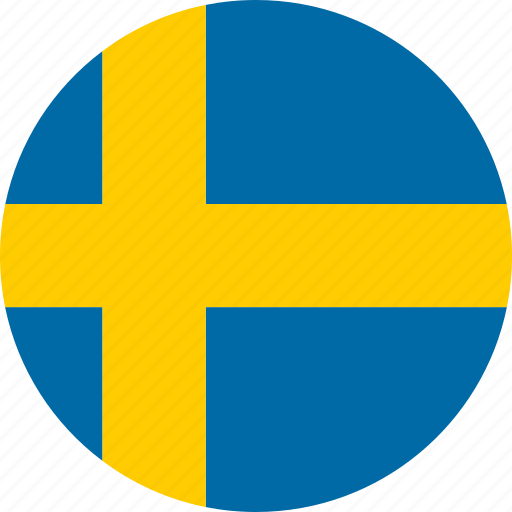 Circle, country, emblem, flag, national, sweden icon - Download on Iconfinder