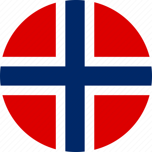 Circle, country, emblem, flag, national, norway icon - Download on Iconfinder