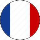 circle, country, emblem, flag, france, national