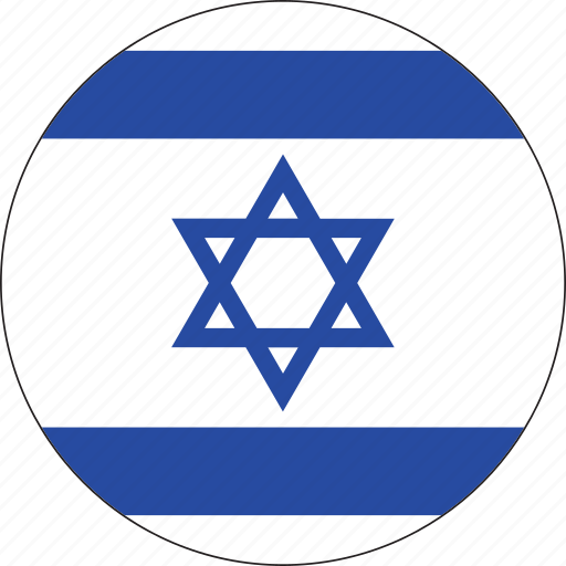 Circle, country, emblem, flag, israel, national icon - Download on Iconfinder