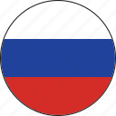 circle, country, emblem, flag, national, russia