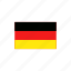 country, flag, german, national 
