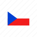 country, czech republic, flag, national 