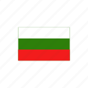 bulgaria, country, flag, national 