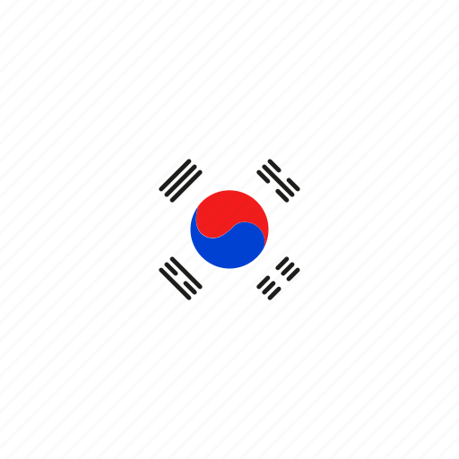 Country, flag, national, south korea icon - Download on Iconfinder