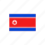 country, flag, national, north korea 