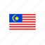 country, flag, malaysia, national 