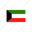 country, flag, kuwait, national 