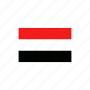 country, flag, national, yemen 