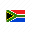 country, flag, national, south africa 