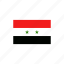 country, flag, national, syria 