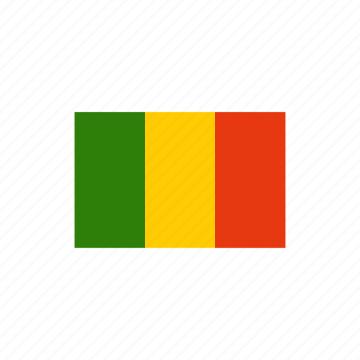 Country, flag, mali, national icon - Download on Iconfinder