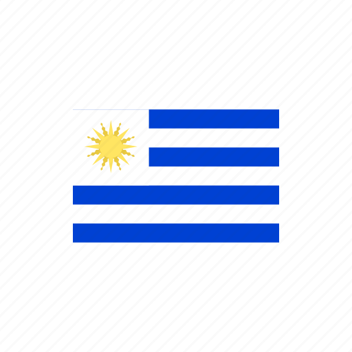 Country, flag, national, uruguay icon - Download on Iconfinder