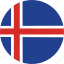 country, flag, iceland, nation 