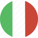 country, flag, italy, nation