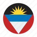 antigua, and, barbuda, flag