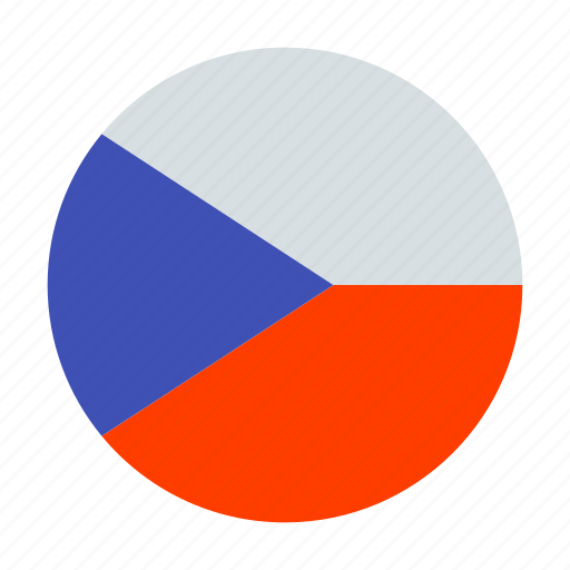 Czech, republic, flag icon - Download on Iconfinder