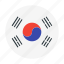 south, korea, flag 
