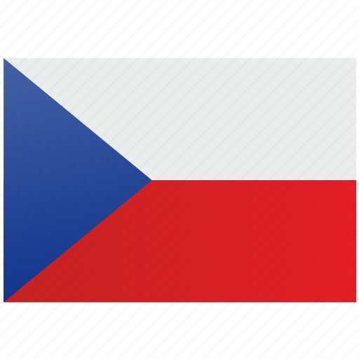 Czech, flag, republic icon - Download on Iconfinder