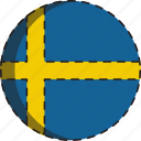 sweden, flag, national