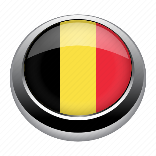 Badge, belgium, country, flag, nation, national icon - Download on Iconfinder