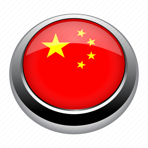 Asia, badge, china, country, flag, nation, star icon - Download on Iconfinder