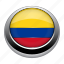 badge, colombia, country, flag, nation 