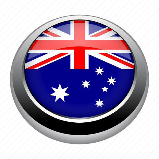 Australia, australian, badge, country, flag, nation icon - Download on Iconfinder